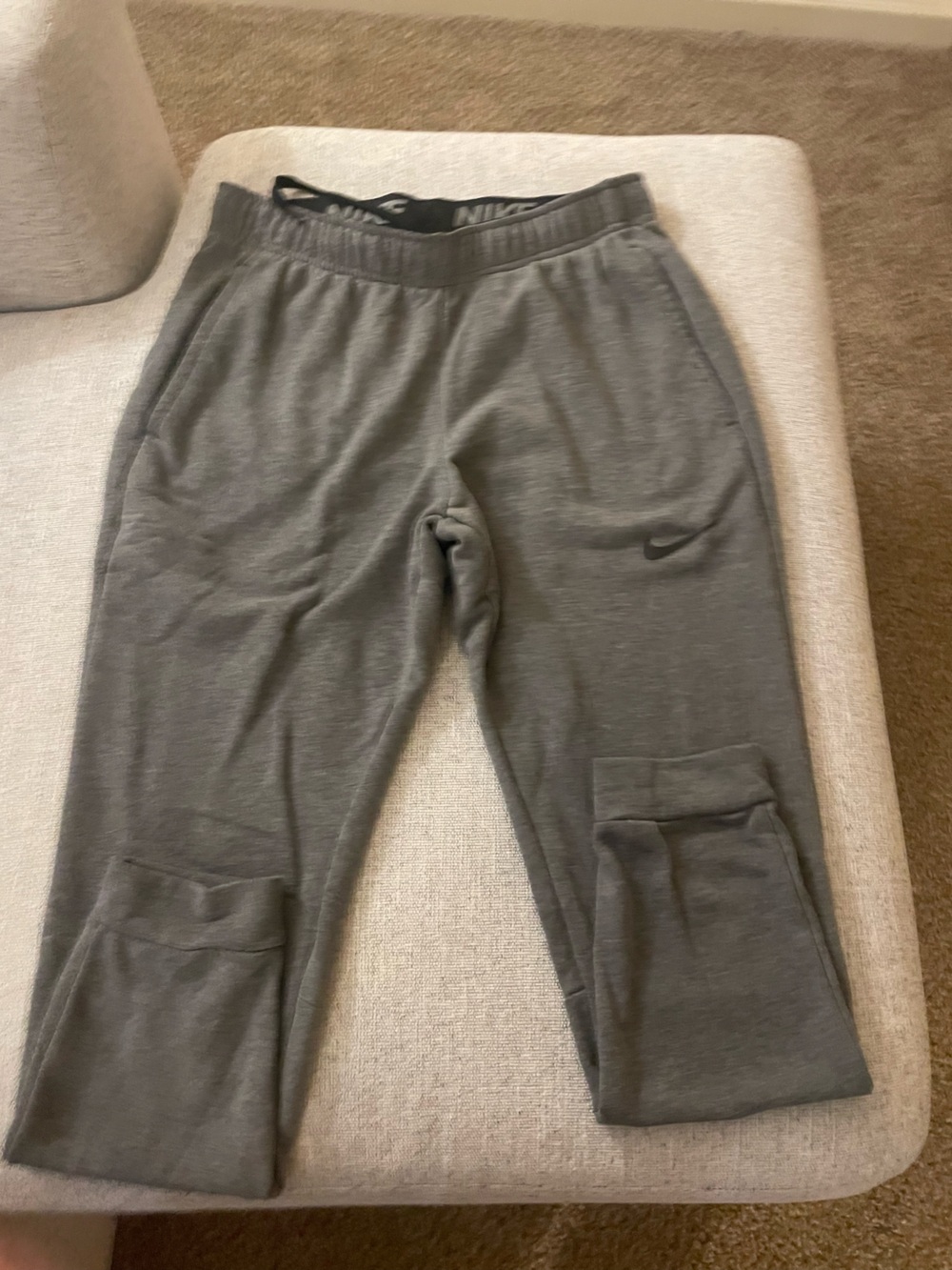 Nike Women's Olive Green Track Joggers